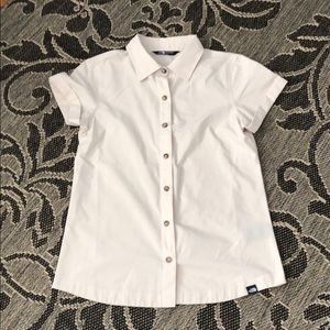 The North Face button down top